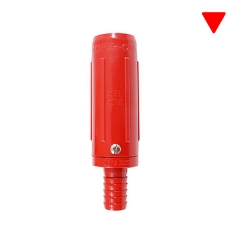 High Quality Red Plastic Fire Hose Reel Nozzle