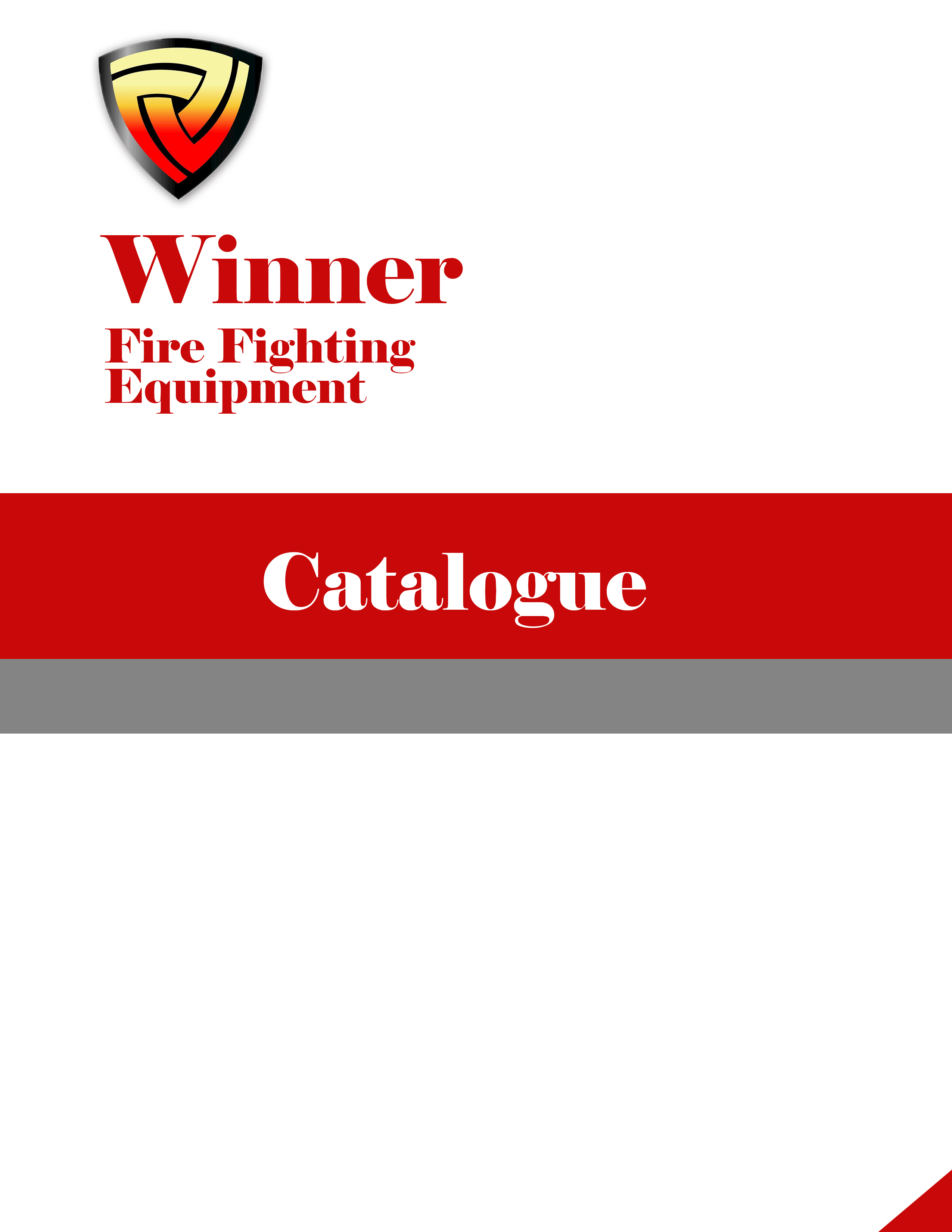 Winner fire fighting equipment catalgue