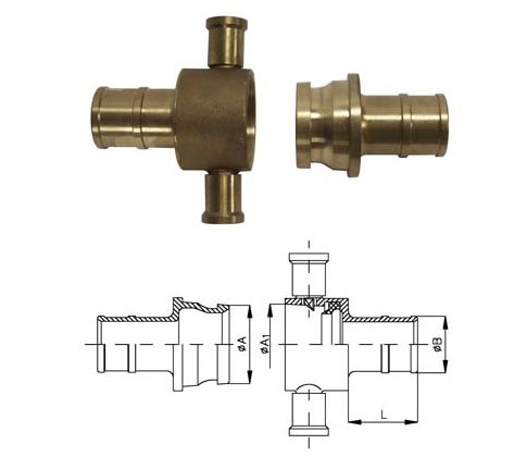 John Morris Fire Hose Coupling