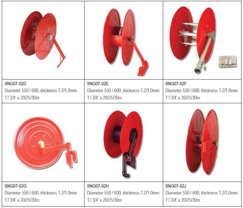 OEM ODM All Kinds of Fire Hose Reel Manufaturer