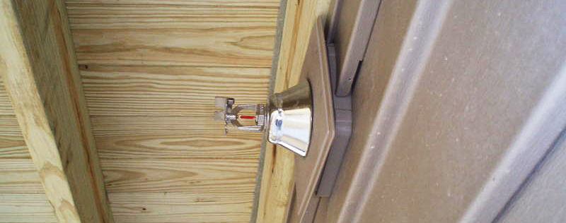 Fire Suppression Chromed Sidewall Fire Sprinkler