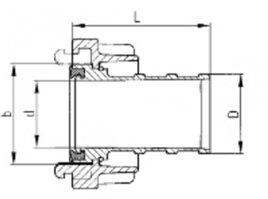 Brass Hose Coupling