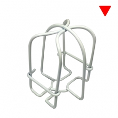 One Piece White Fire Sprinkler Headguard