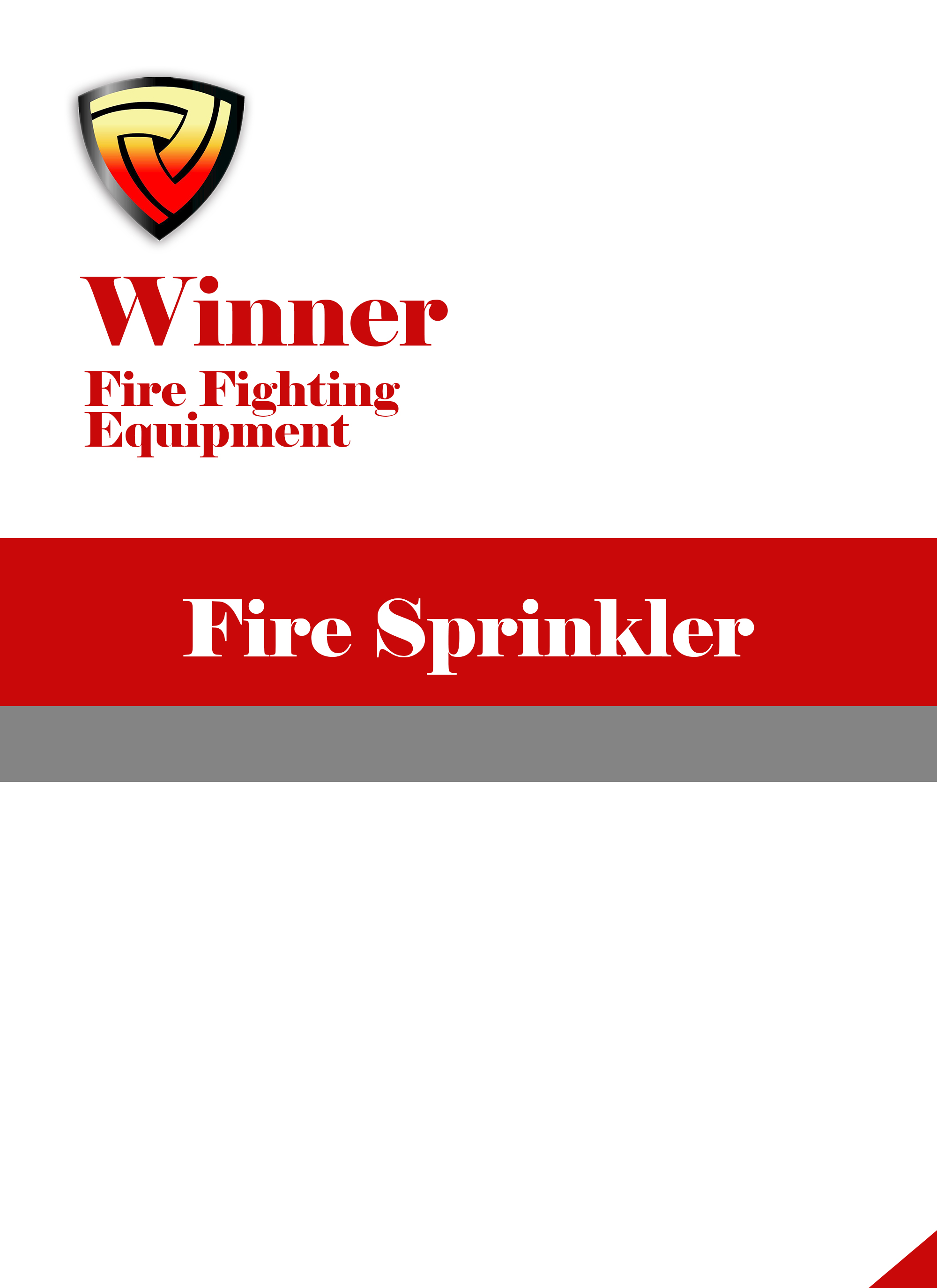 Winner Fire Sprinkler