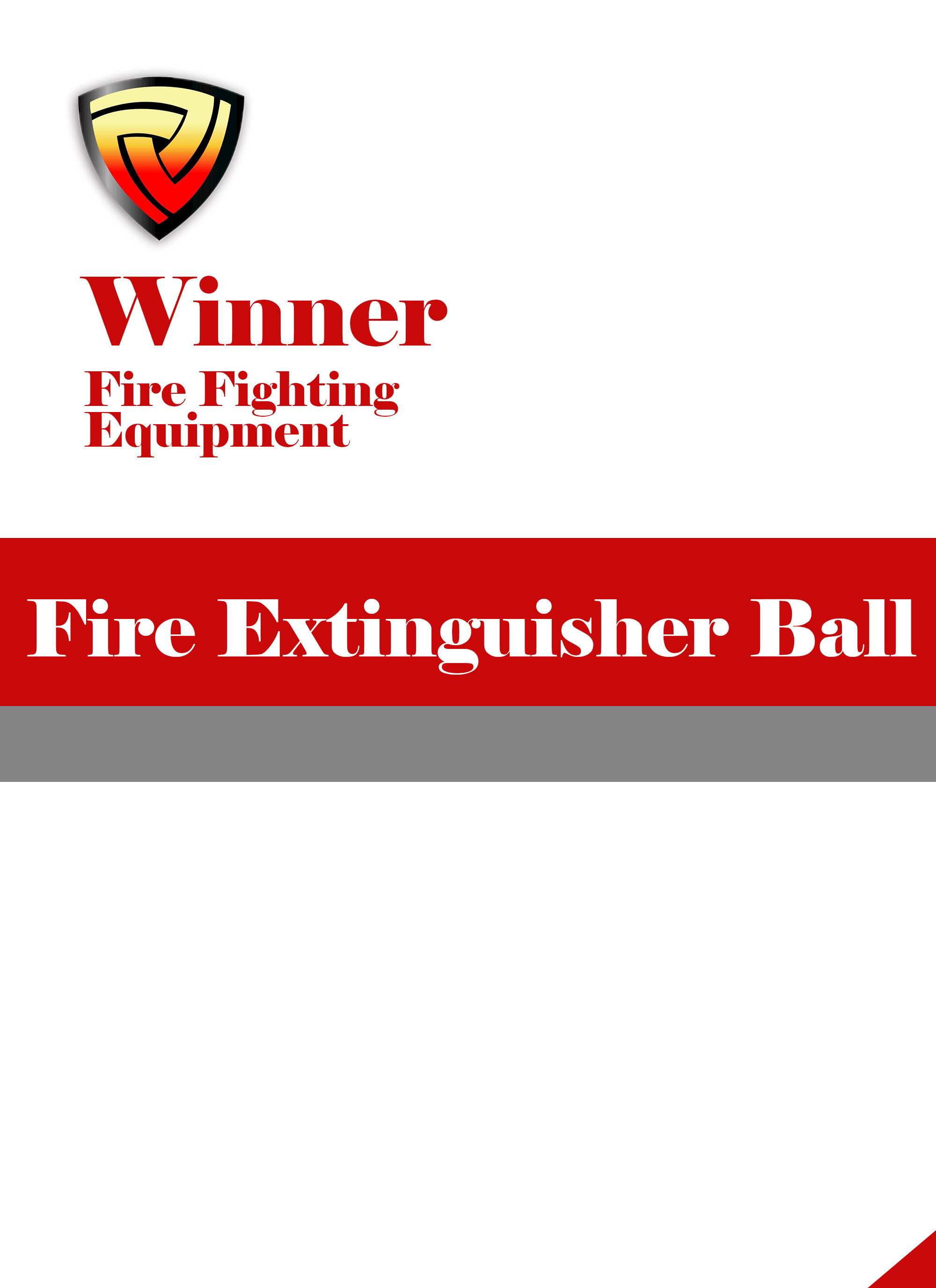 Winner Fire Extinguisher Ball
